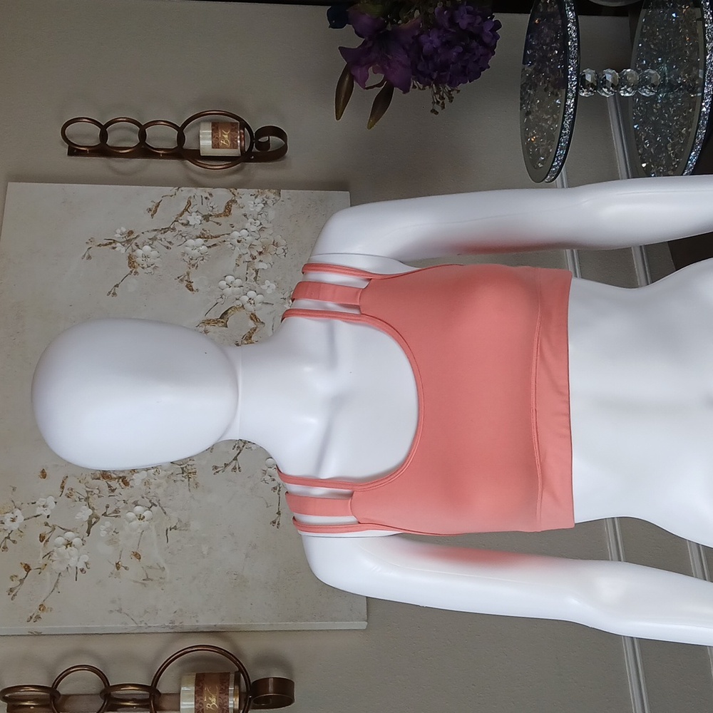 Victoria's Secret Sport Women's Wireless Coral Sports Bra. Size S